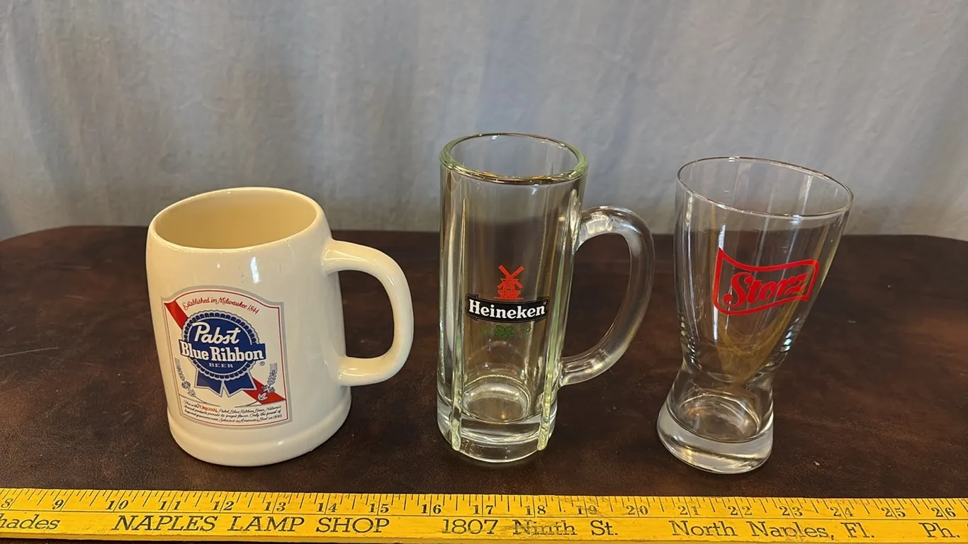 Assorted Beer Glasses