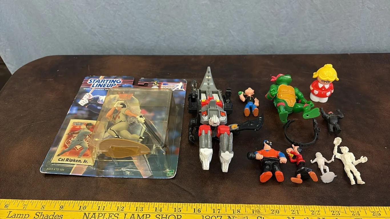 Cal Ripken Starting Lineup Figure & Assorted Action Figures