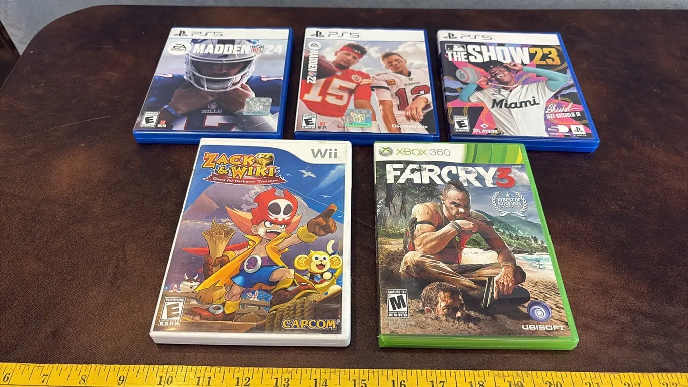 PS5, Wii & Xbox 360 Games