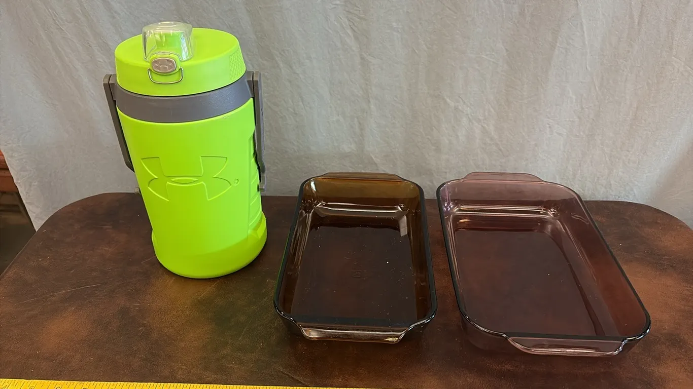 Water Jug & Glass Baking Dishes