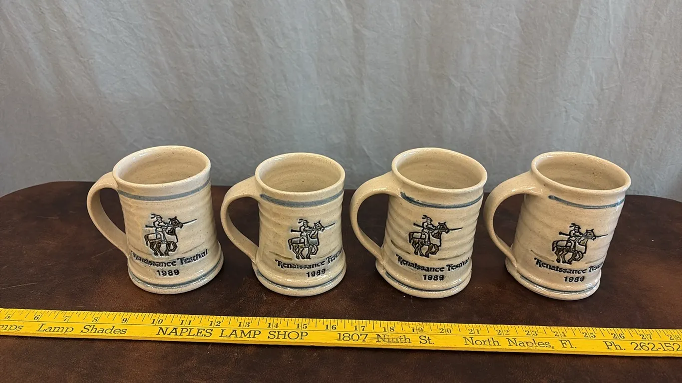 4- Renaissance Festival Mugs