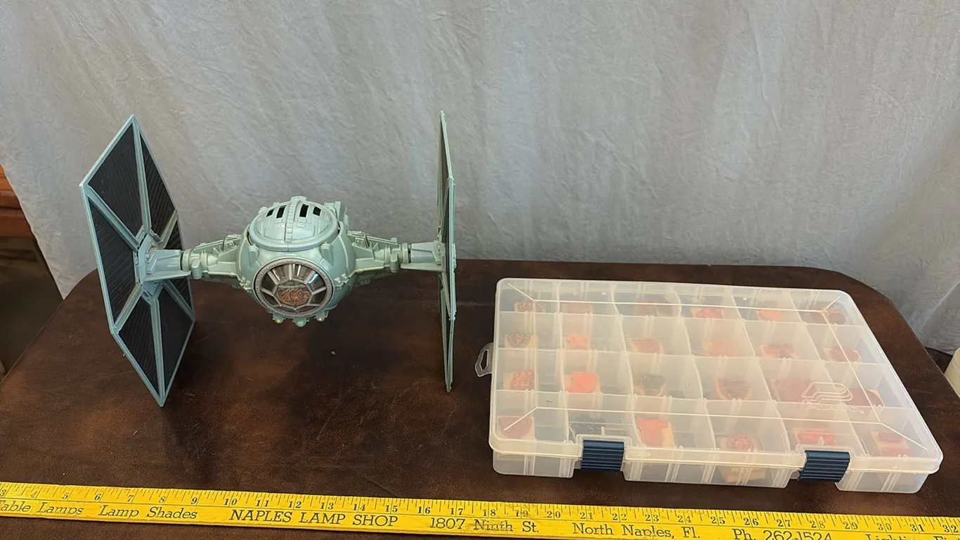 Star Wars Tie Fighter & Stamps