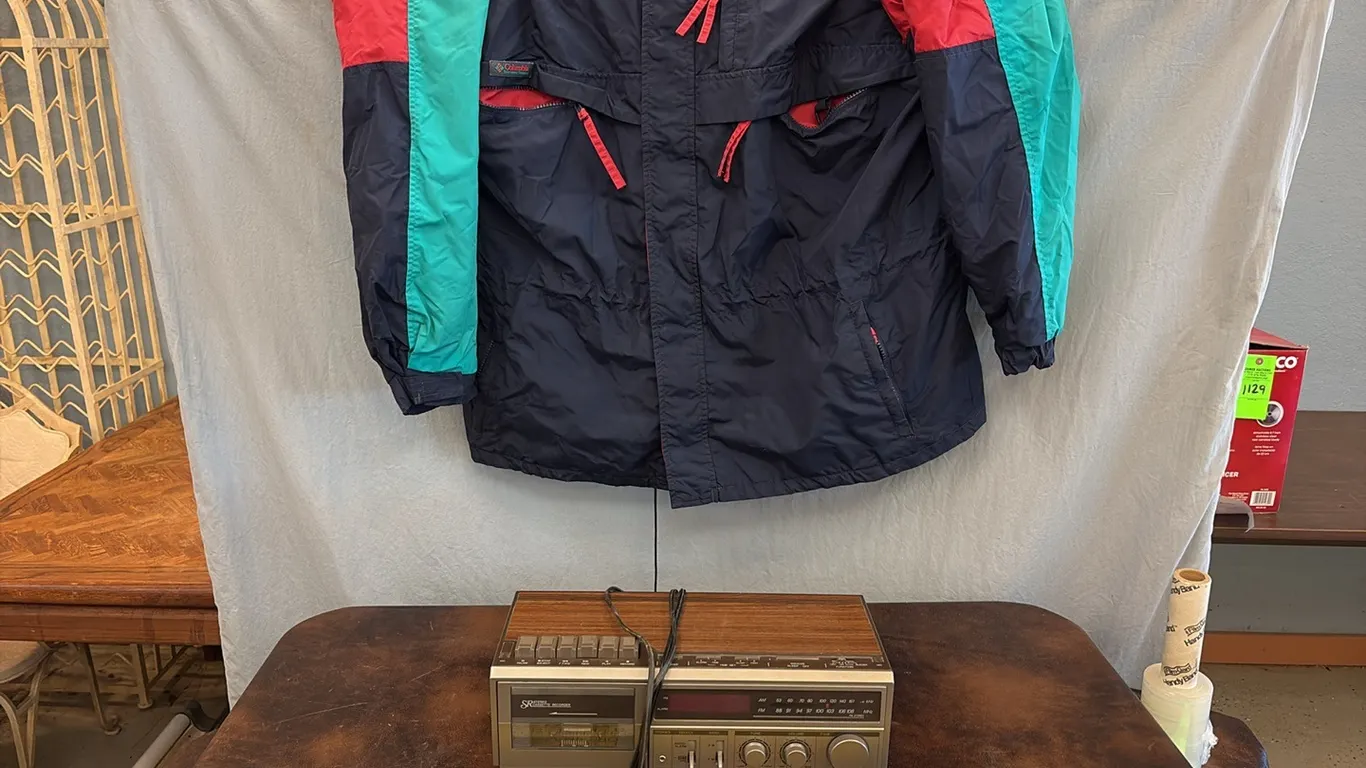 Vintage Radio & Columbia Jacket