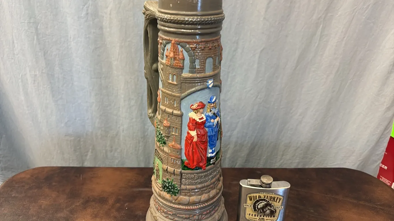 18” German Beer Stein & NWTF Flask