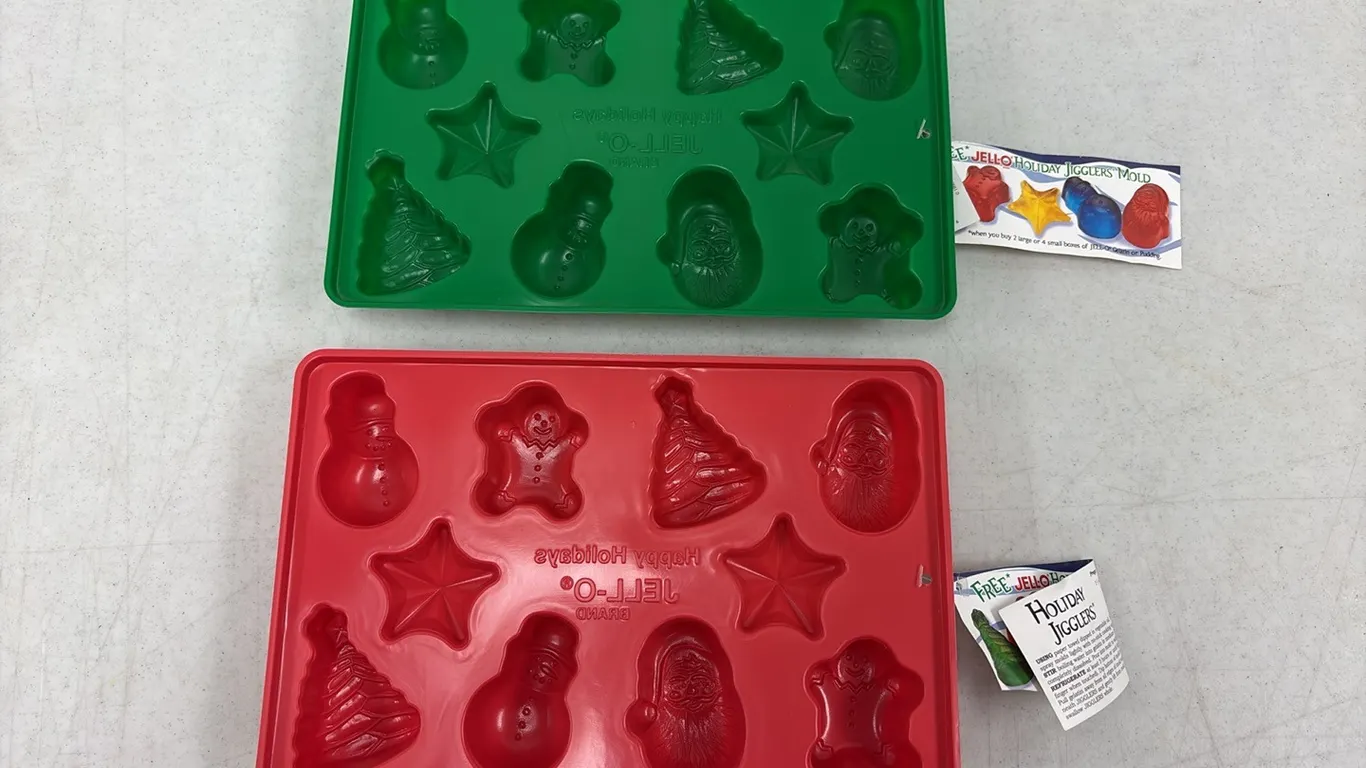 Jello Jigglers Holiday Molds