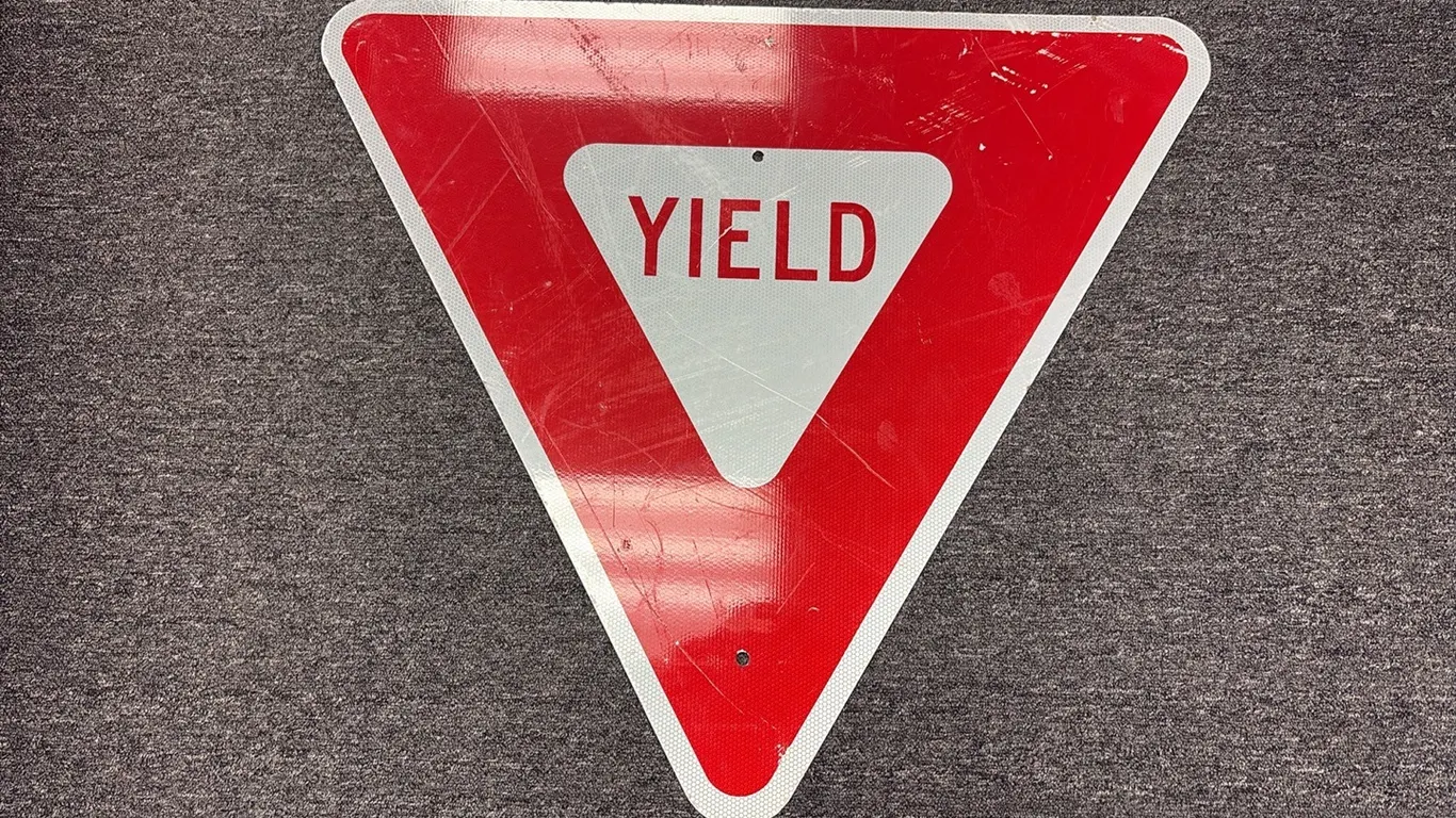 Retired Yield Sign