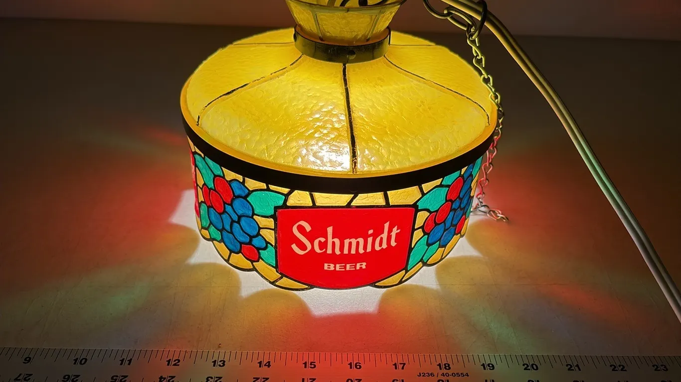 Schmidt Beer Hanging Light