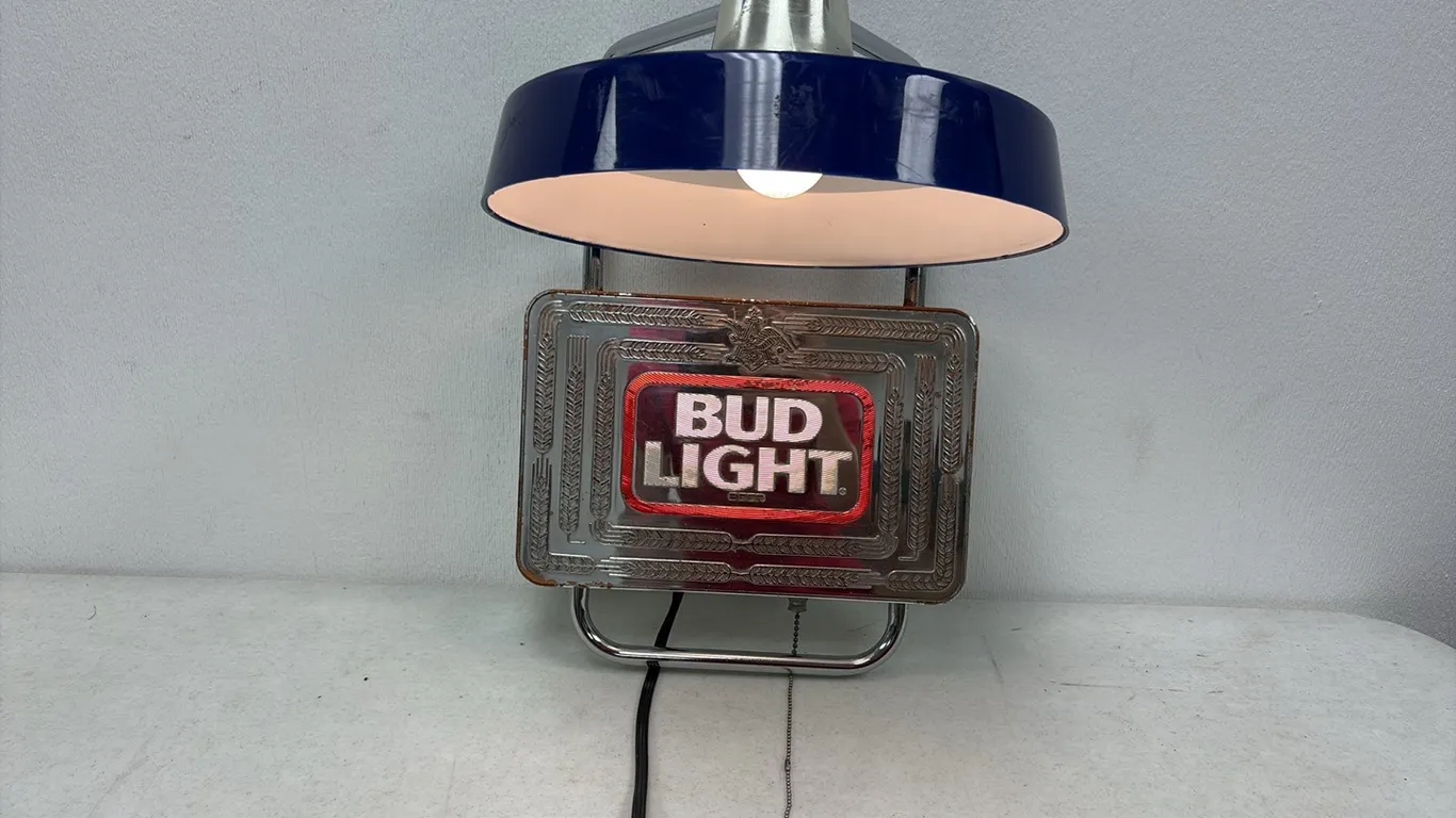 Bud Light Hanging Lighted Sign