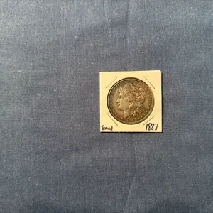 1887 Morgan dollar