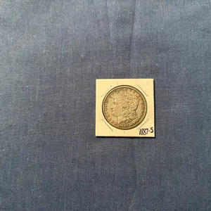1887 Morgan dollar