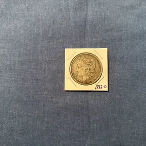 1882 Morgan dollar