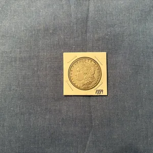 1889 Morgan dollar