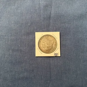 1885 Morgan dollar