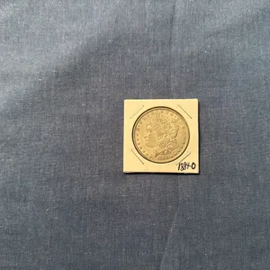 1884 Morgan dollar