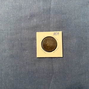 1839 Large cent