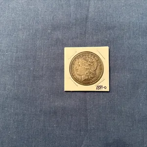 1889 Morgan dollar