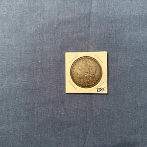 1885 Morgan dollar