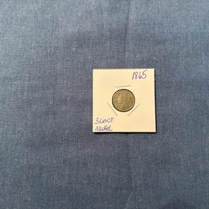 1865 3 cent nickel