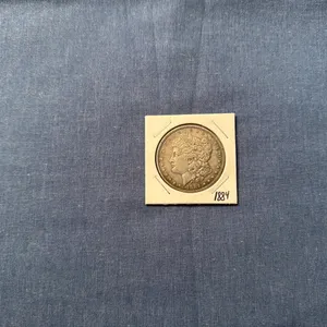 1884 Morgan dollar