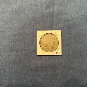 1892 Morgan dollar