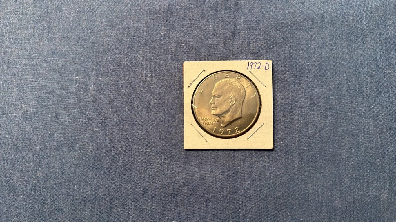 1972 Eisenhower dollar