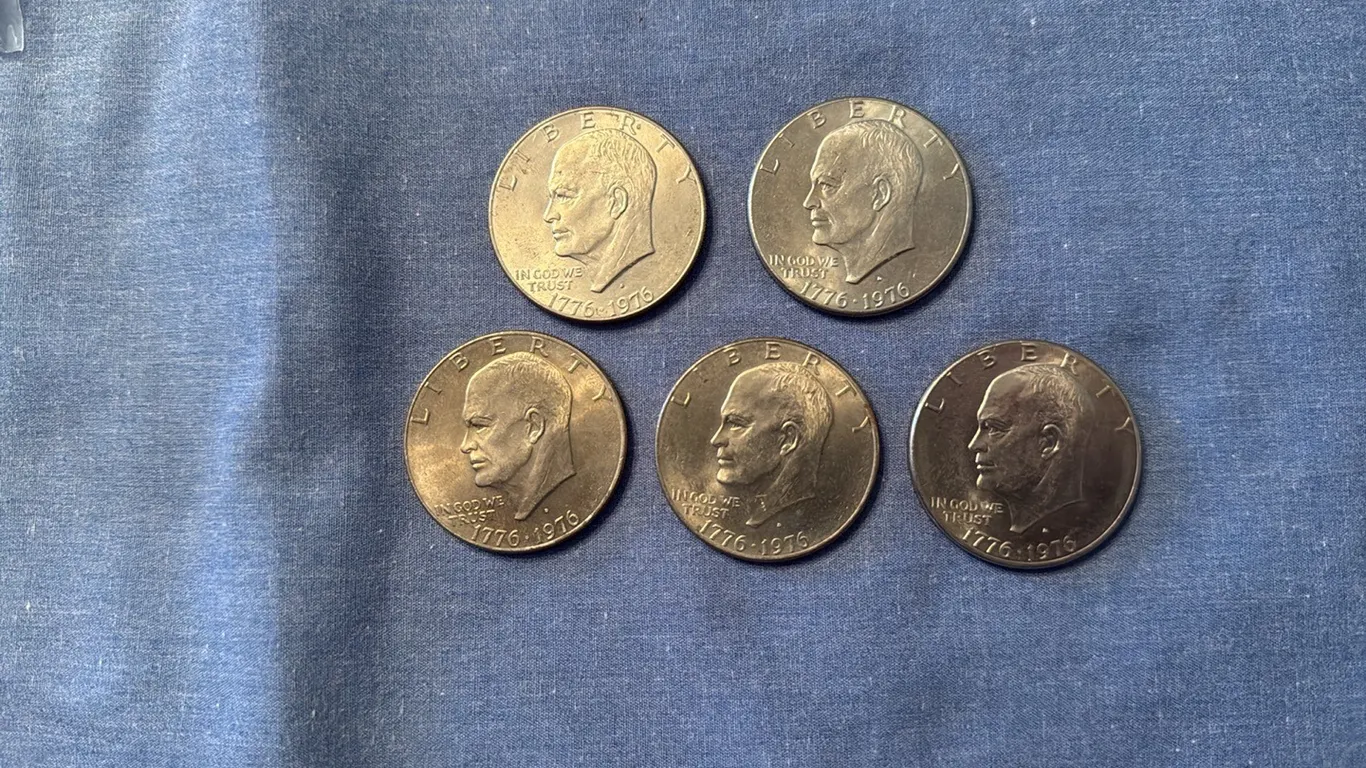 Bicentennial Eisenhower dollars