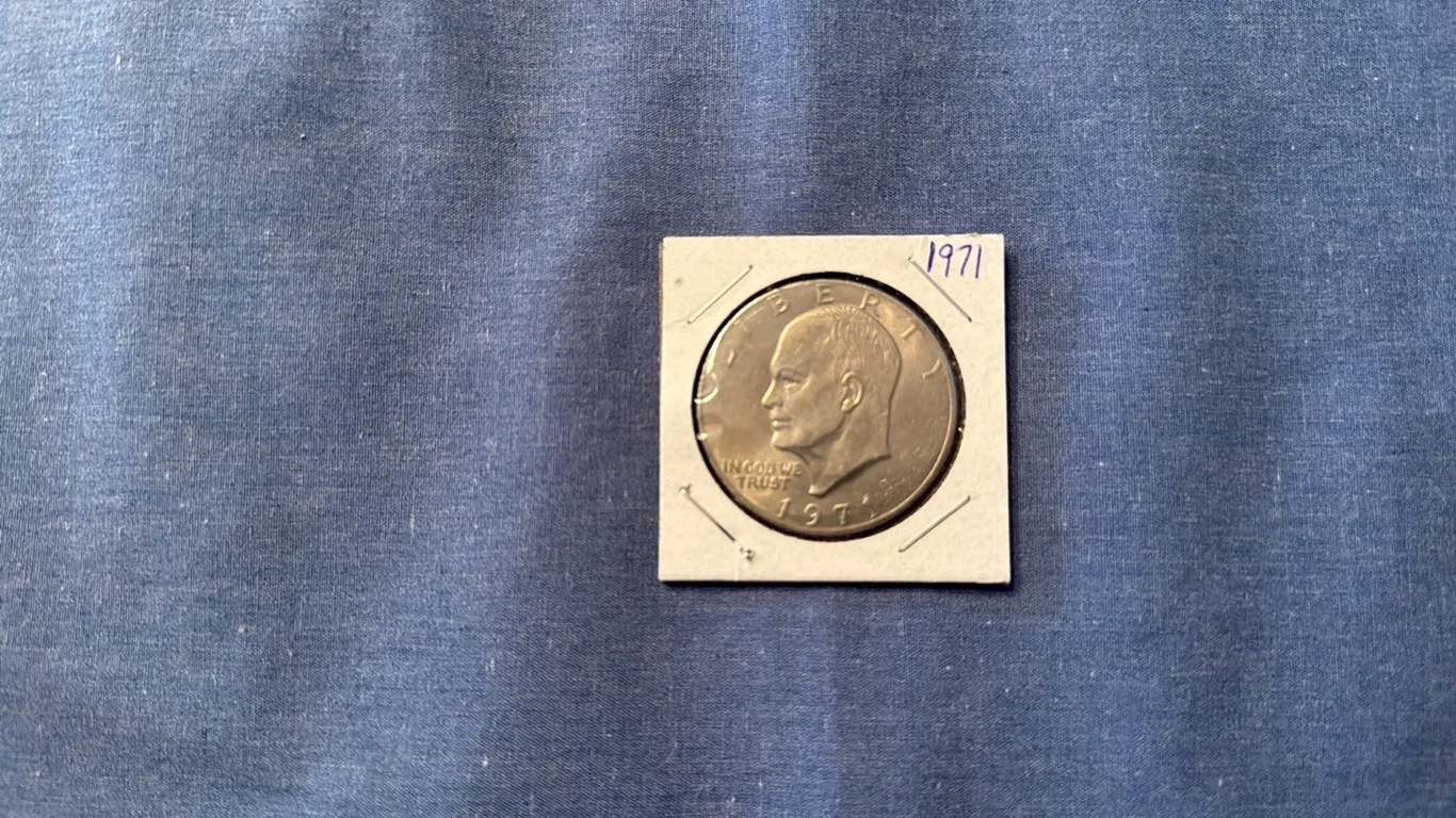 1971 Eisenhower dollar