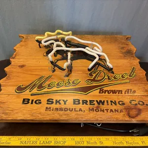 Big Sky Brewing Co. Moose Drool Lighted Neon Sign