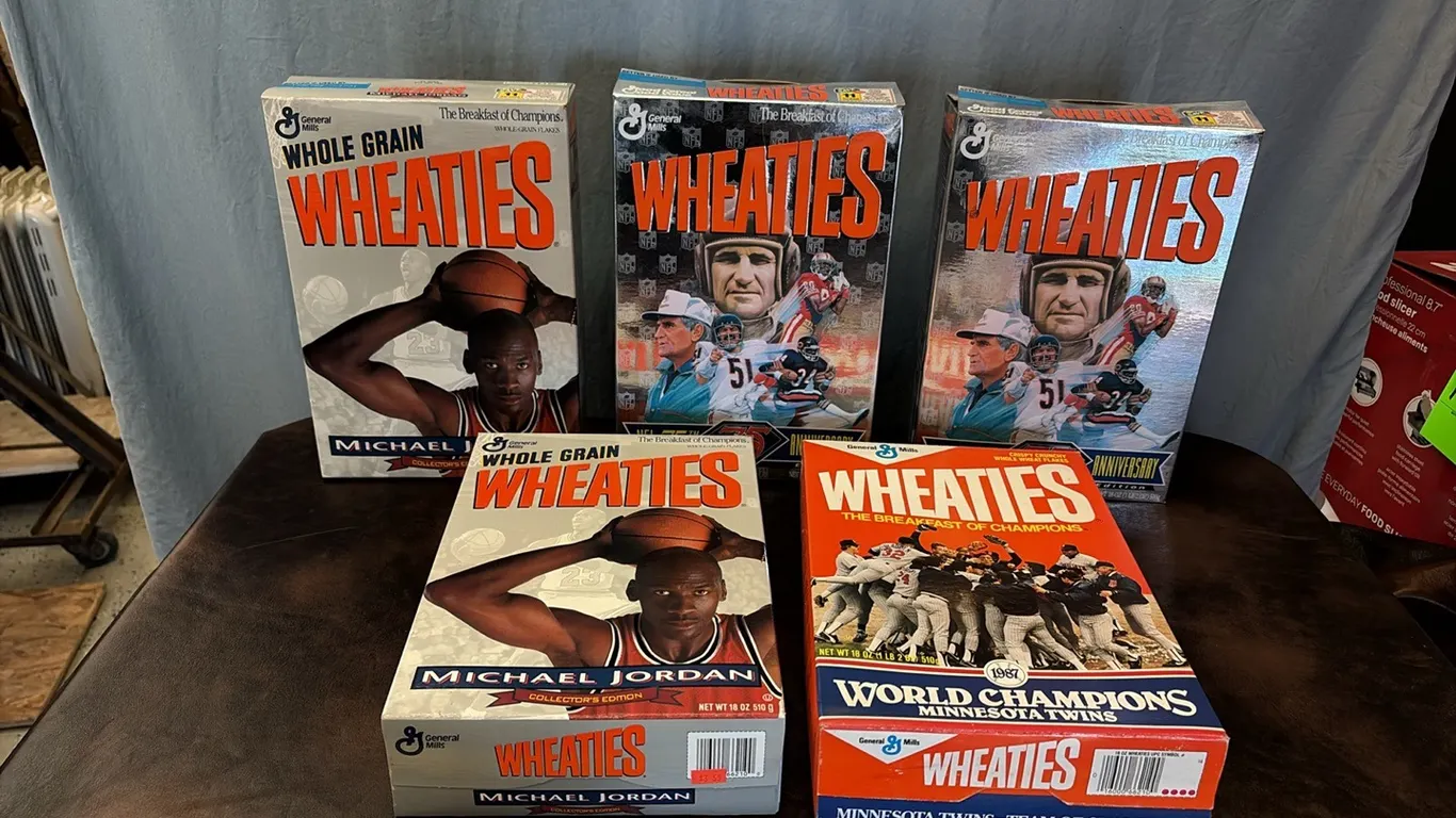 Sports Wheaties Boxes