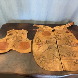 Vintage Kids Western Chaps & Vest