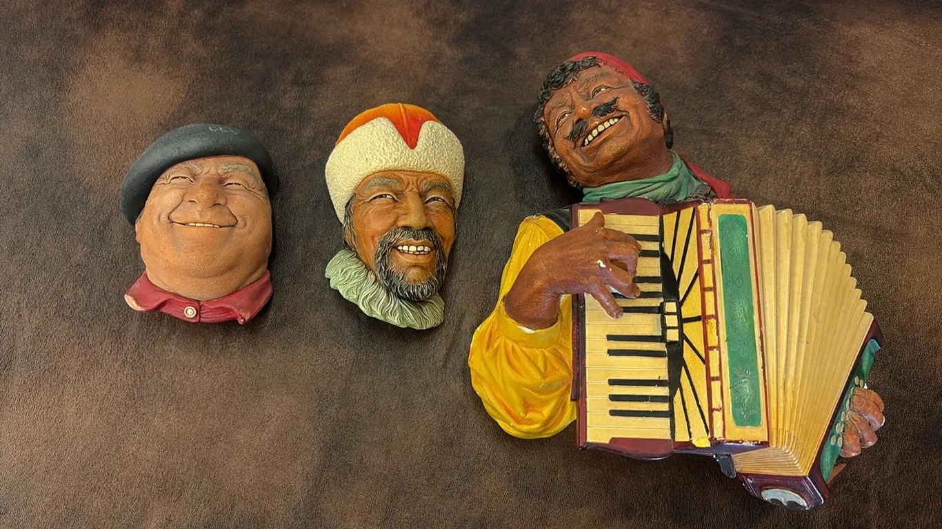 Bossons Chalkware Heads