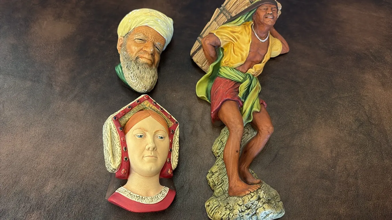 Bossons Chalkware Heads