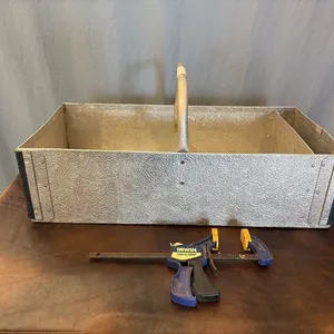 Vintage Tool Caddy w/ Irwin Clamp