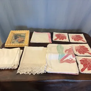 Napkins, Table Cloth & Picture
