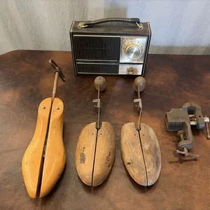 Shoe Trees, Small Vise & Motorola Radio