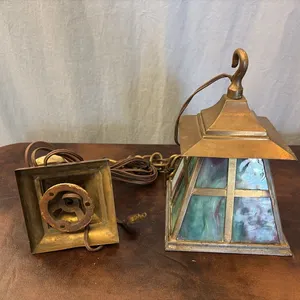 Vintage Hanging Light Fixture
