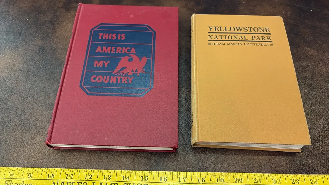 2- Vintage Hardback Books