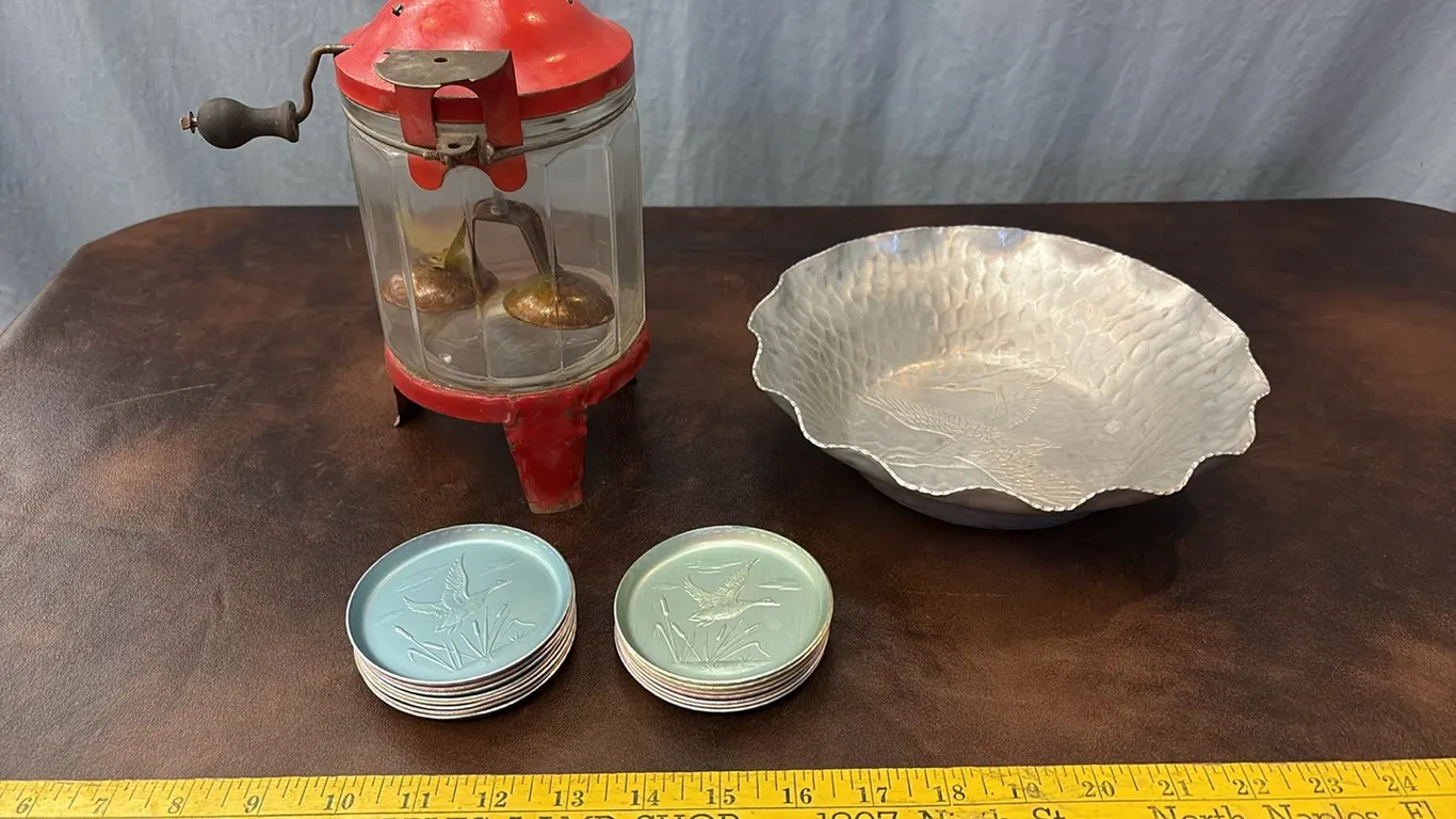 Goose Coasters, Bird Tray & Toy Washing Machine