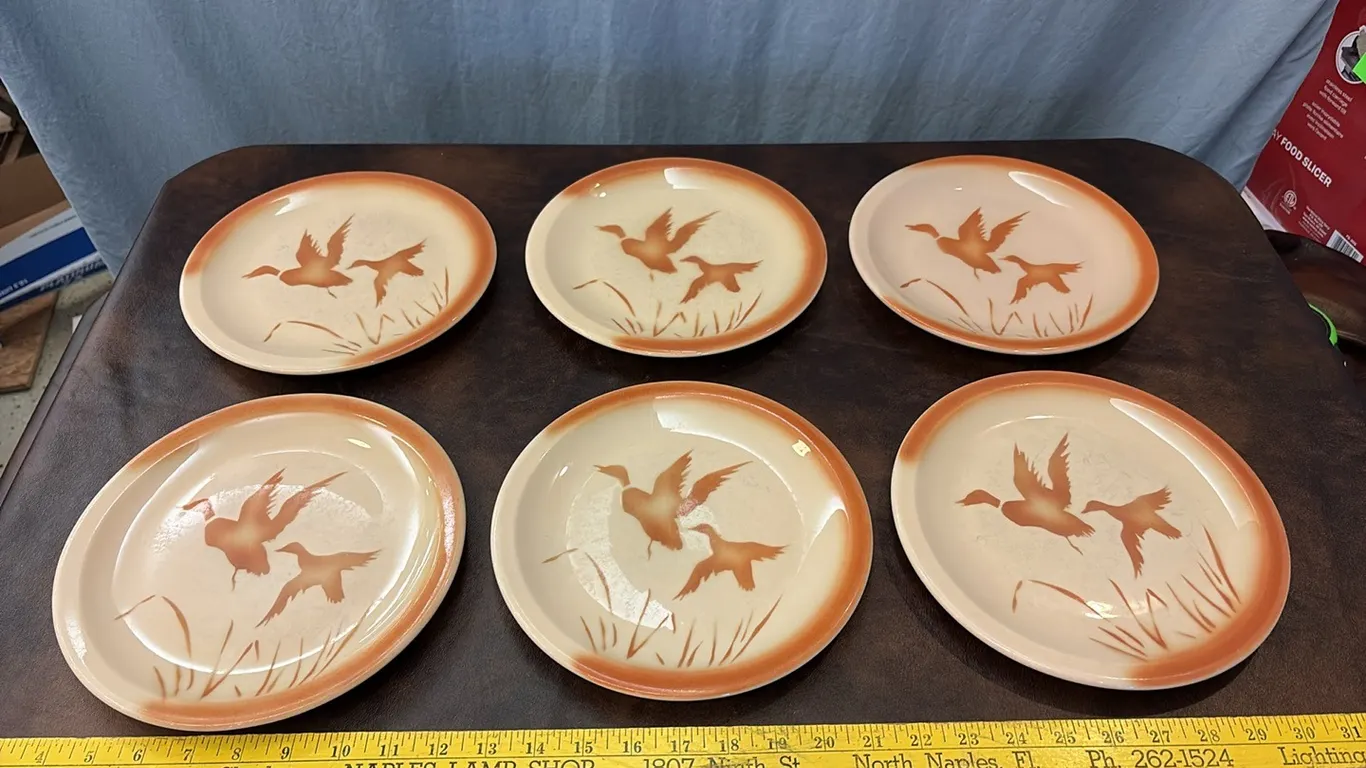 6- Jackson China Plates