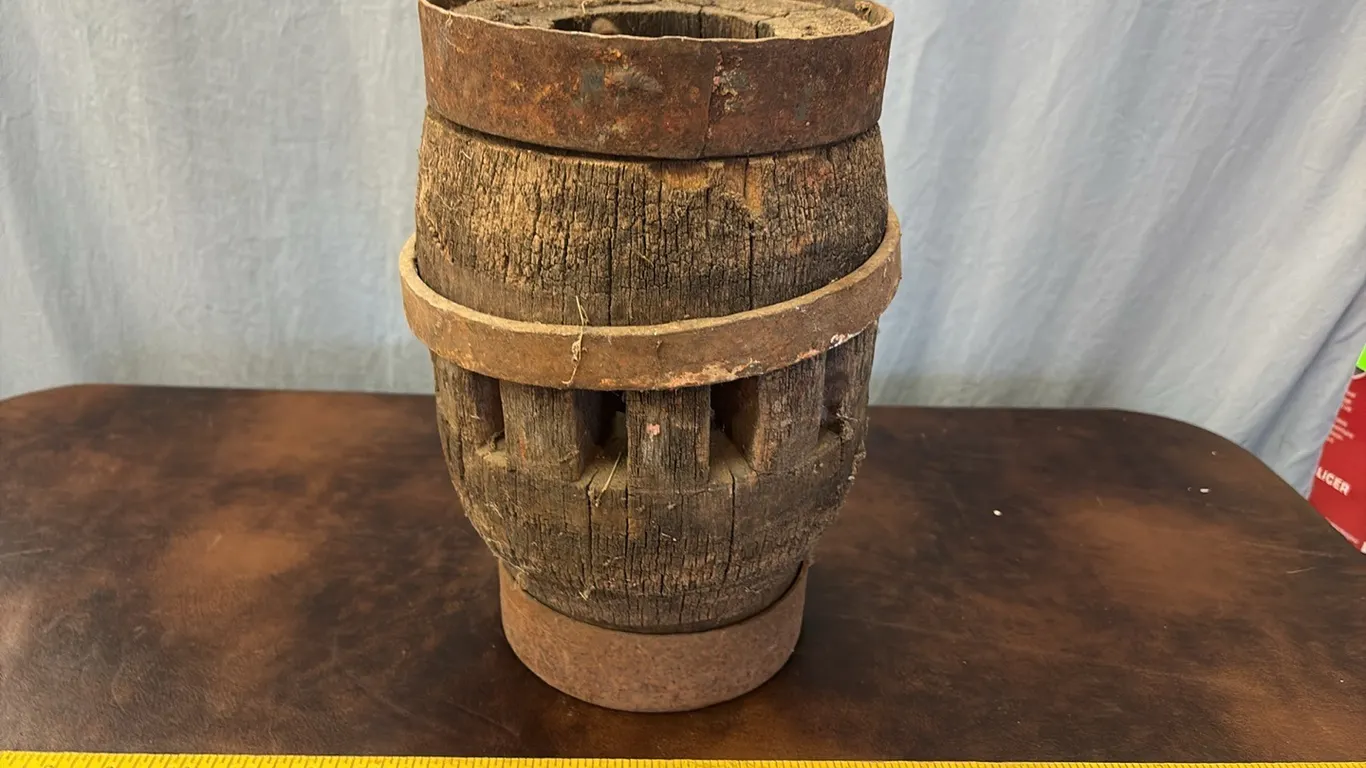 Wood Wagon Wheel Hub