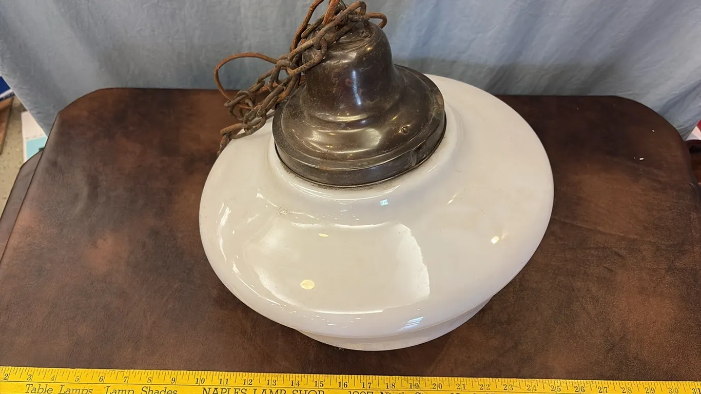 Vintage Hanging Light Fixture