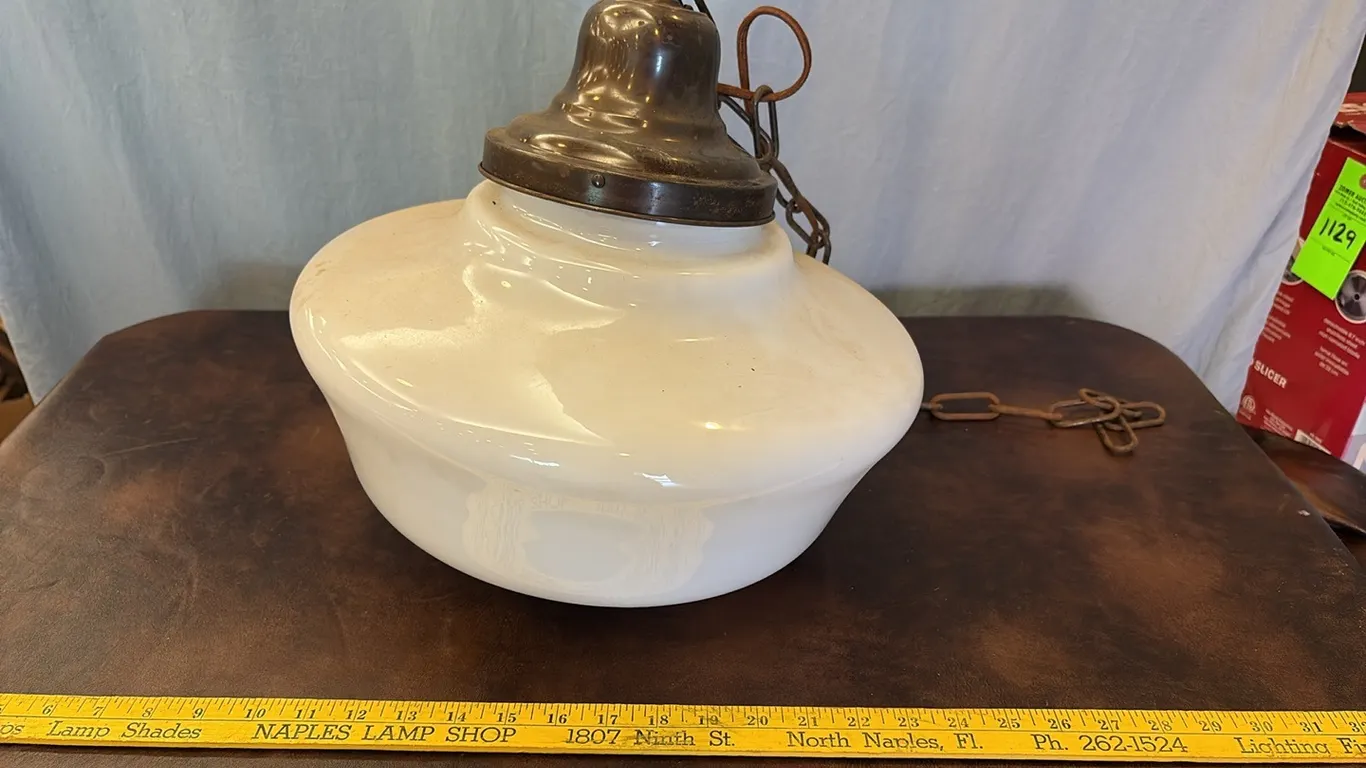 Vintage Hanging Light Fixture