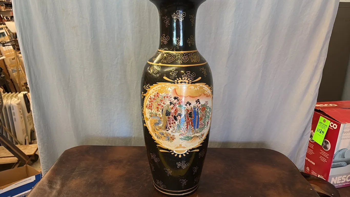 24” Japanese Vase