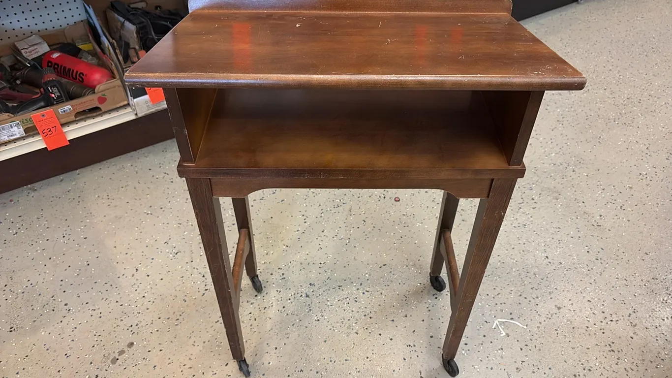 Vintage Wood Podium