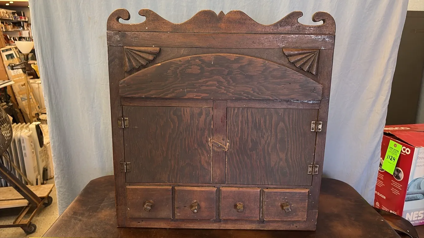 Antique Wood Cabinet