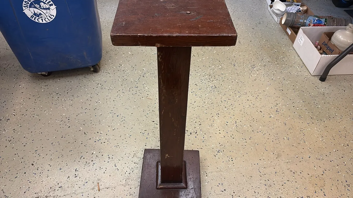 Wood Plant Stand
