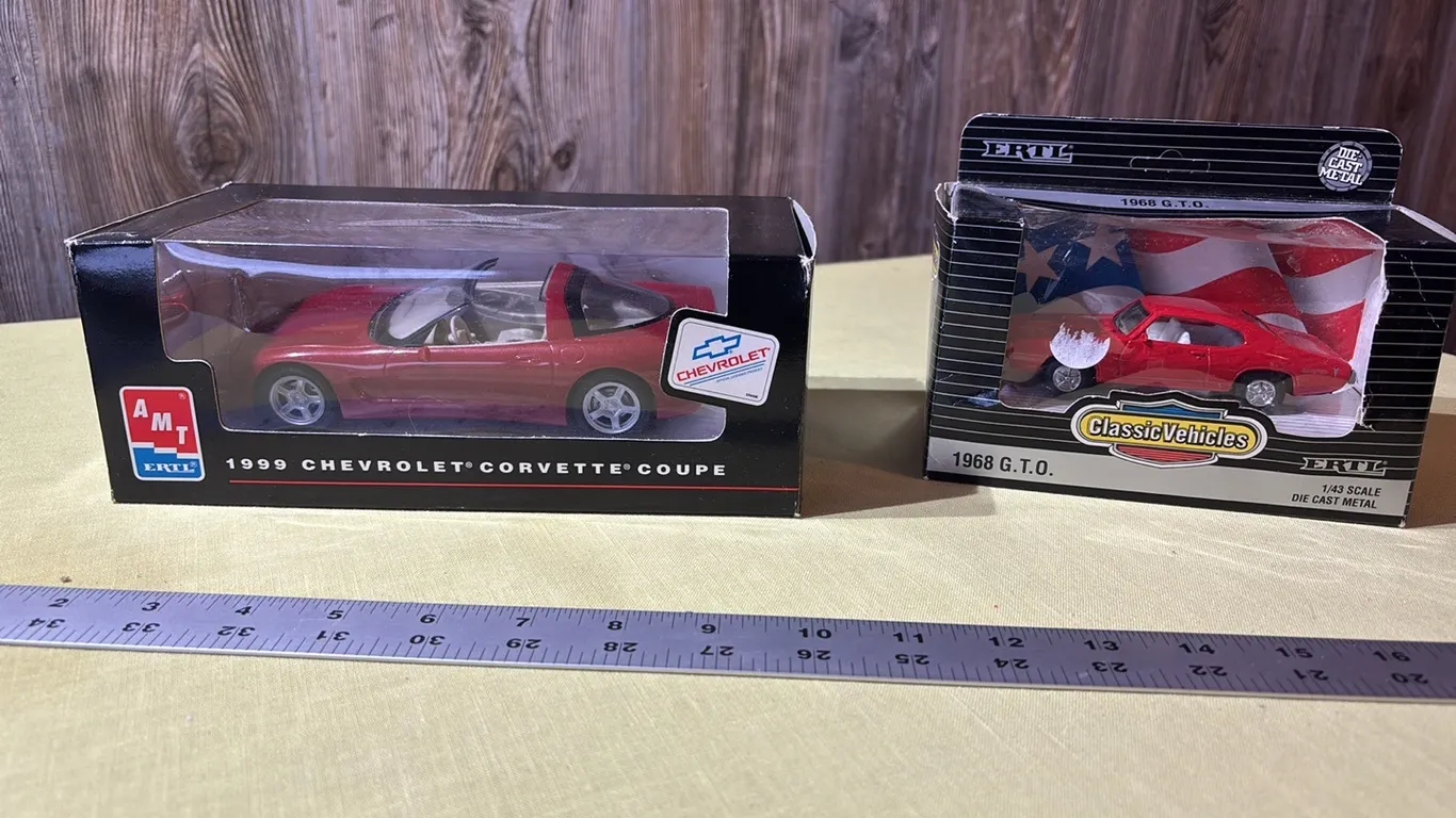 1999 Chevy Corvette and 1968 GTO