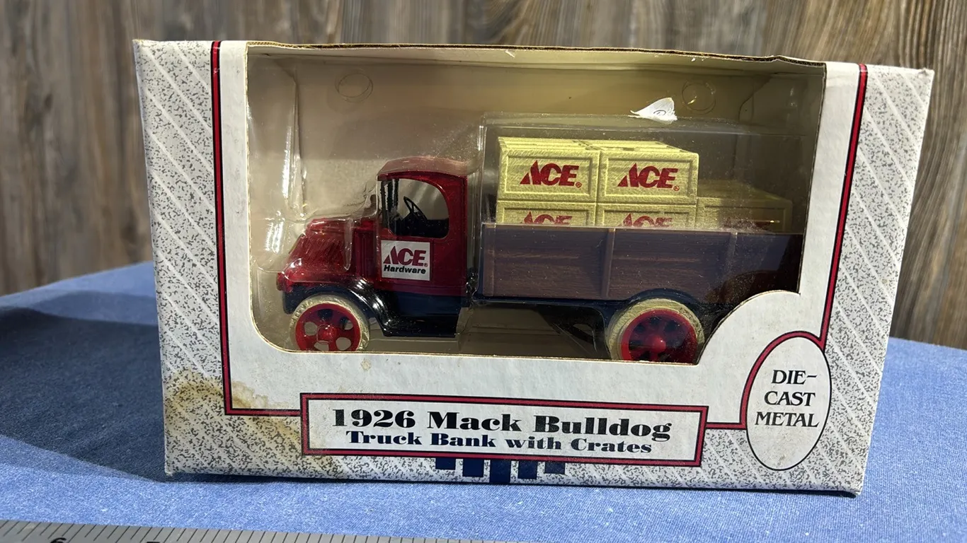 1926 Mack bulldog bank