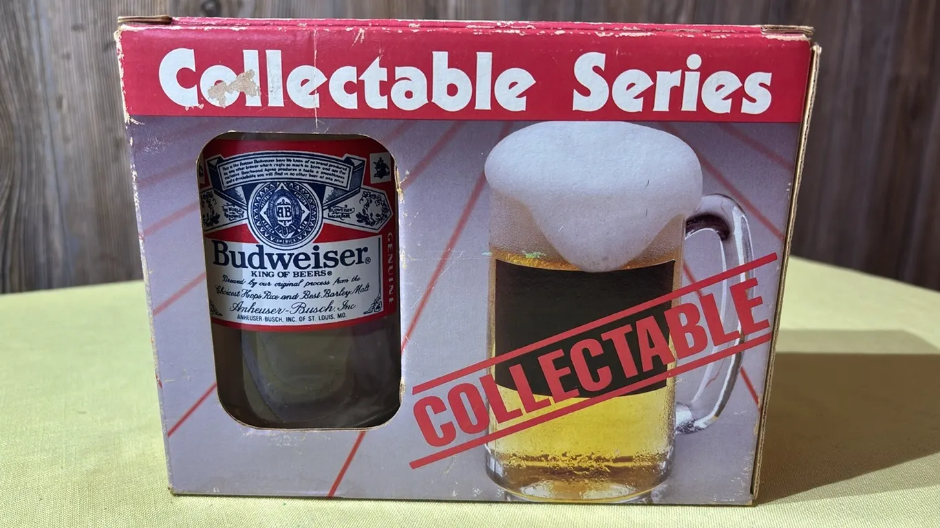 2 Budweiser mugs