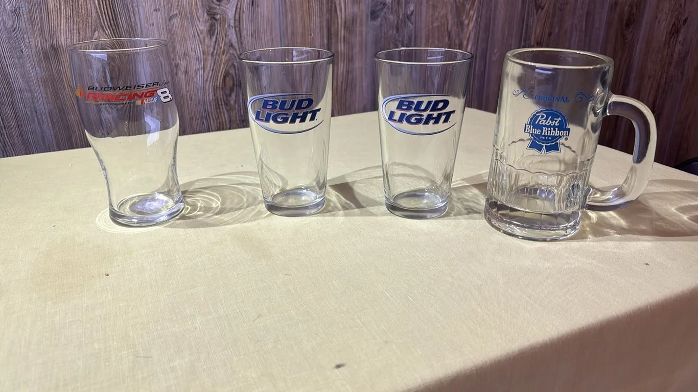 Beer glasses